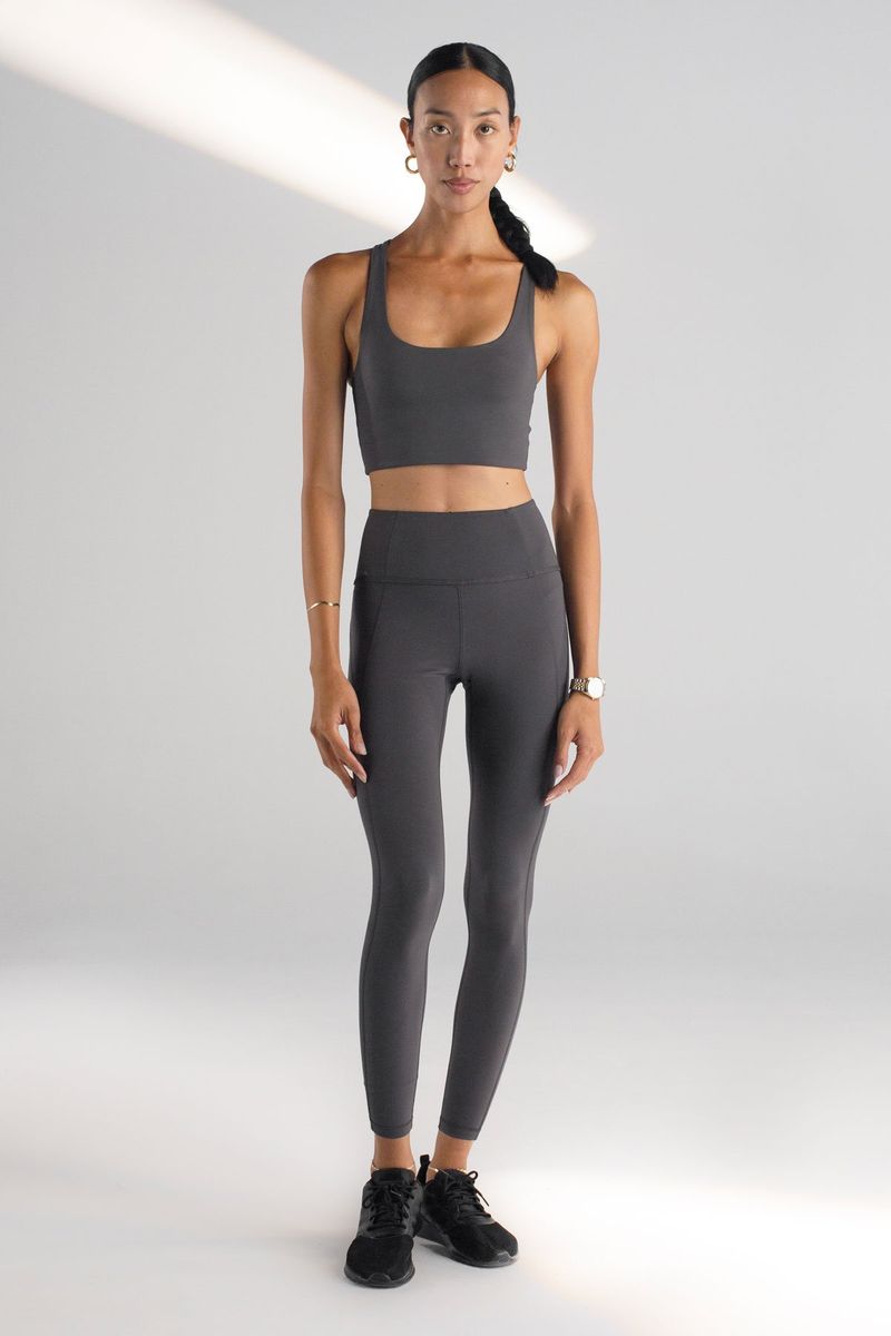 4 Way Stretch Yoga Leggings With Pockets Fitness Running Active Pants