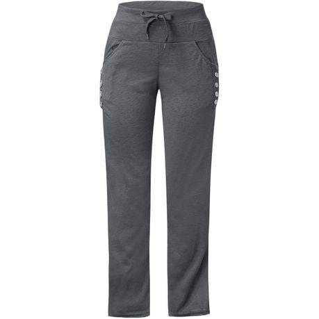 Women's Loose Fit Straight Sweatpants Slouchy Cotton Hiking Baggy Bottoms